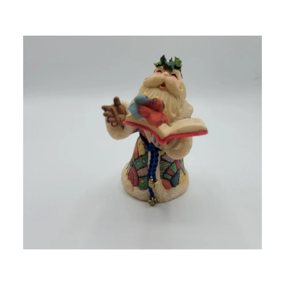Hallmark Keepsake Christmas Ornament Toy Shop Serenade Santa Claus With Birds‎